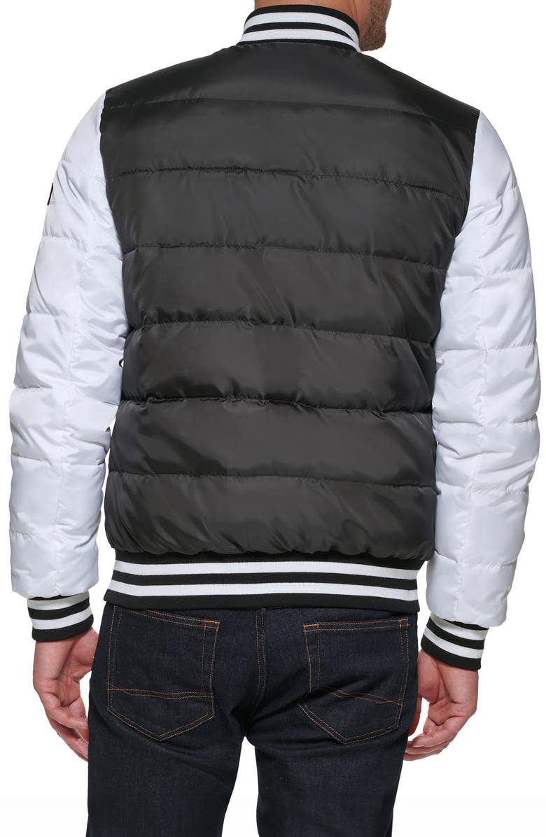 Tommy Hilfiger Varsity Quilted Bomber Jacket, Alternate, color,