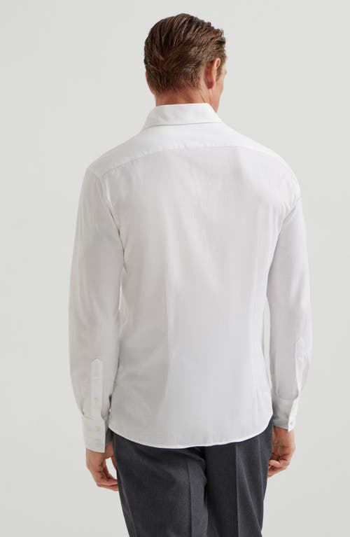 Brunello Cucinelli Basic Fit Shirt In White