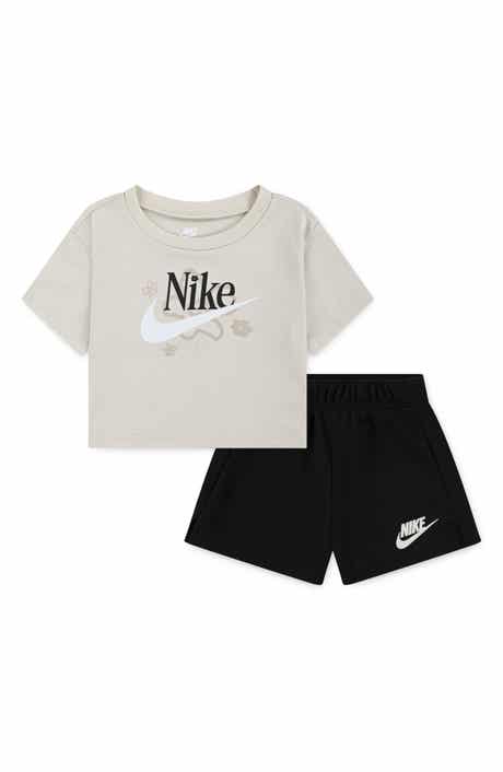 Wild Flower T-Shirt & Bike Shorts Set