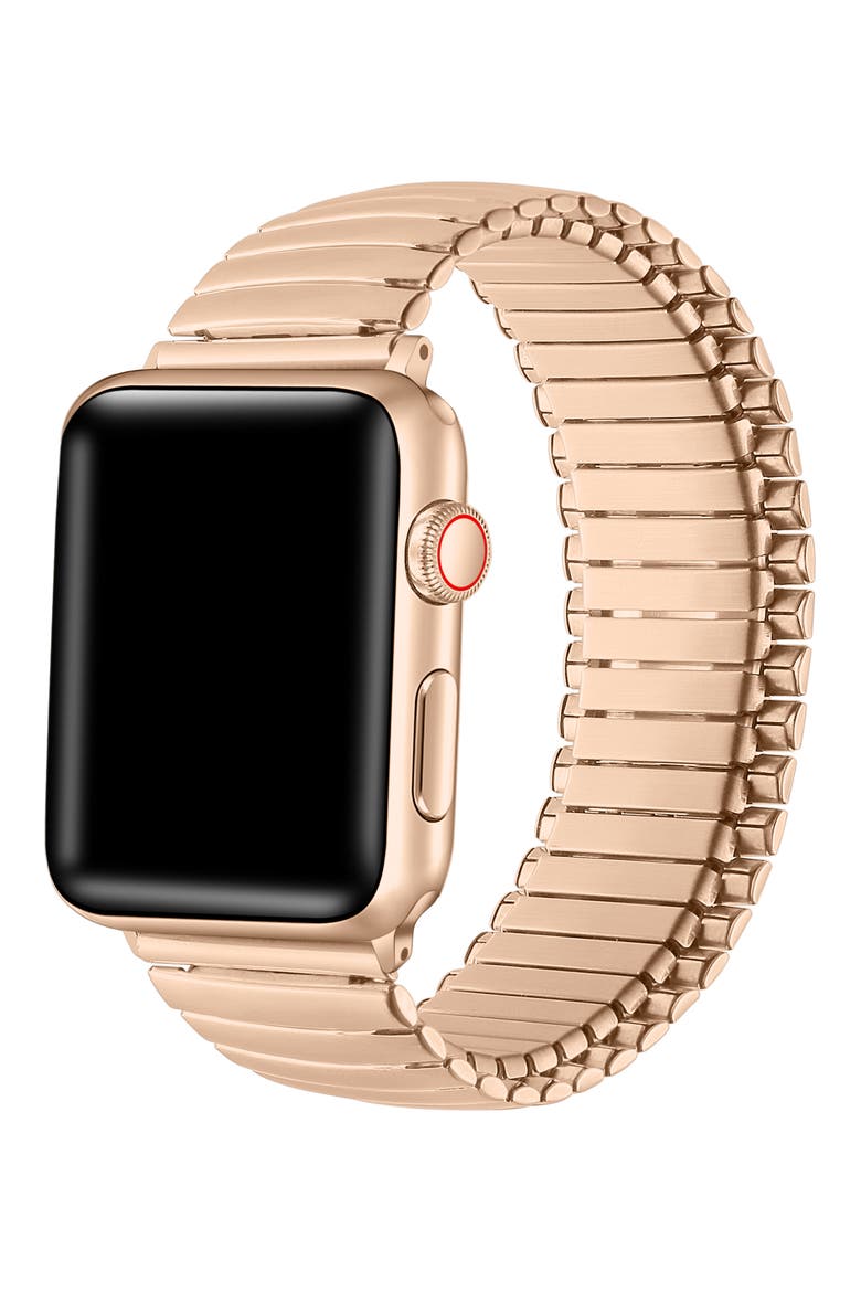 Slink 42mm Apple Watch® Stretch Watchband, Alternate, color, ROSE GOLD