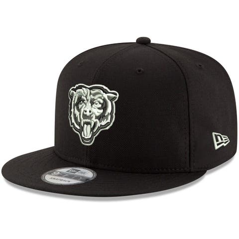 Men's New Era Black Chicago Bears B-Dub 9FIFTY Adjustable Hat
