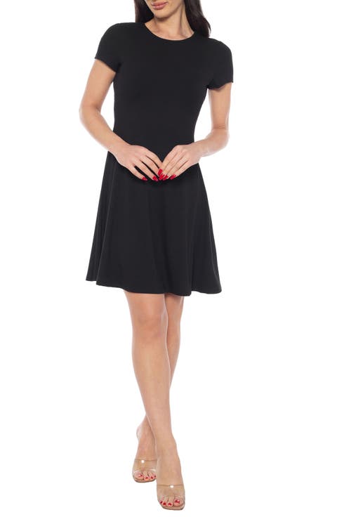 Rib T-Shirt Minidress
