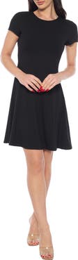 bebe Rib T-Shirt Minidress