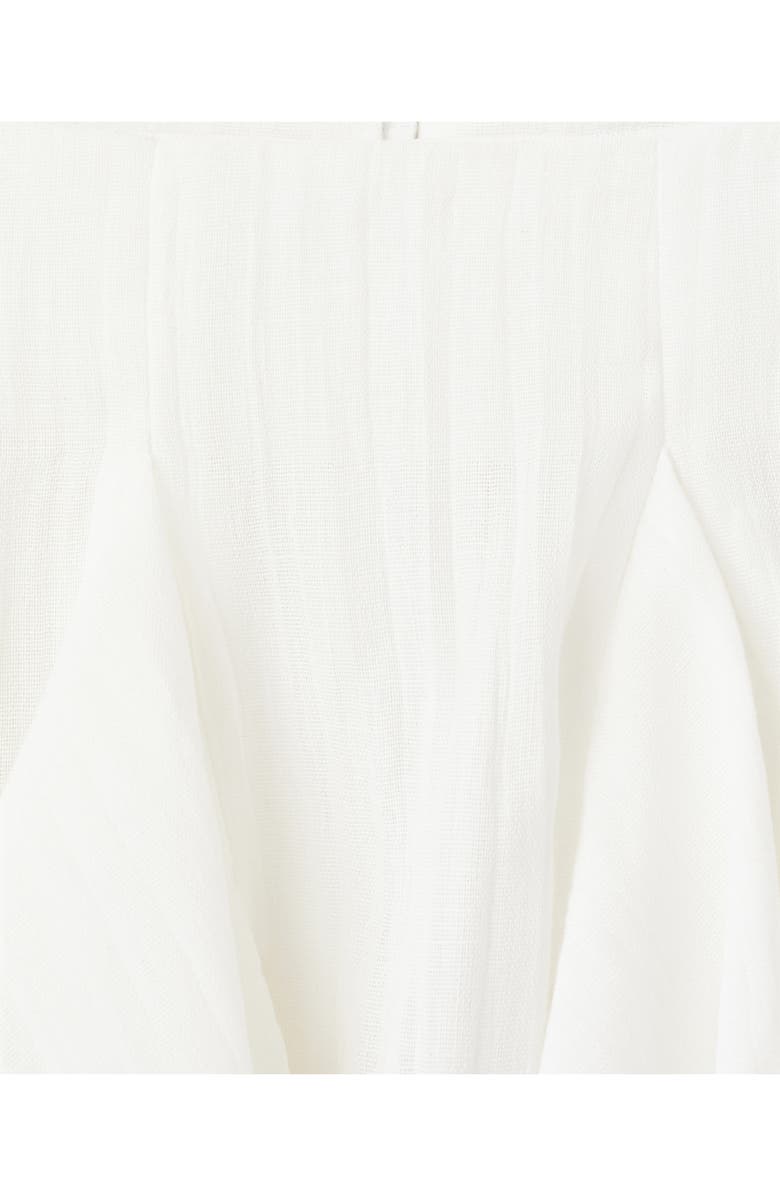 MANGO Godet Ruffled A-Line Miniskirt, Alternate, color,