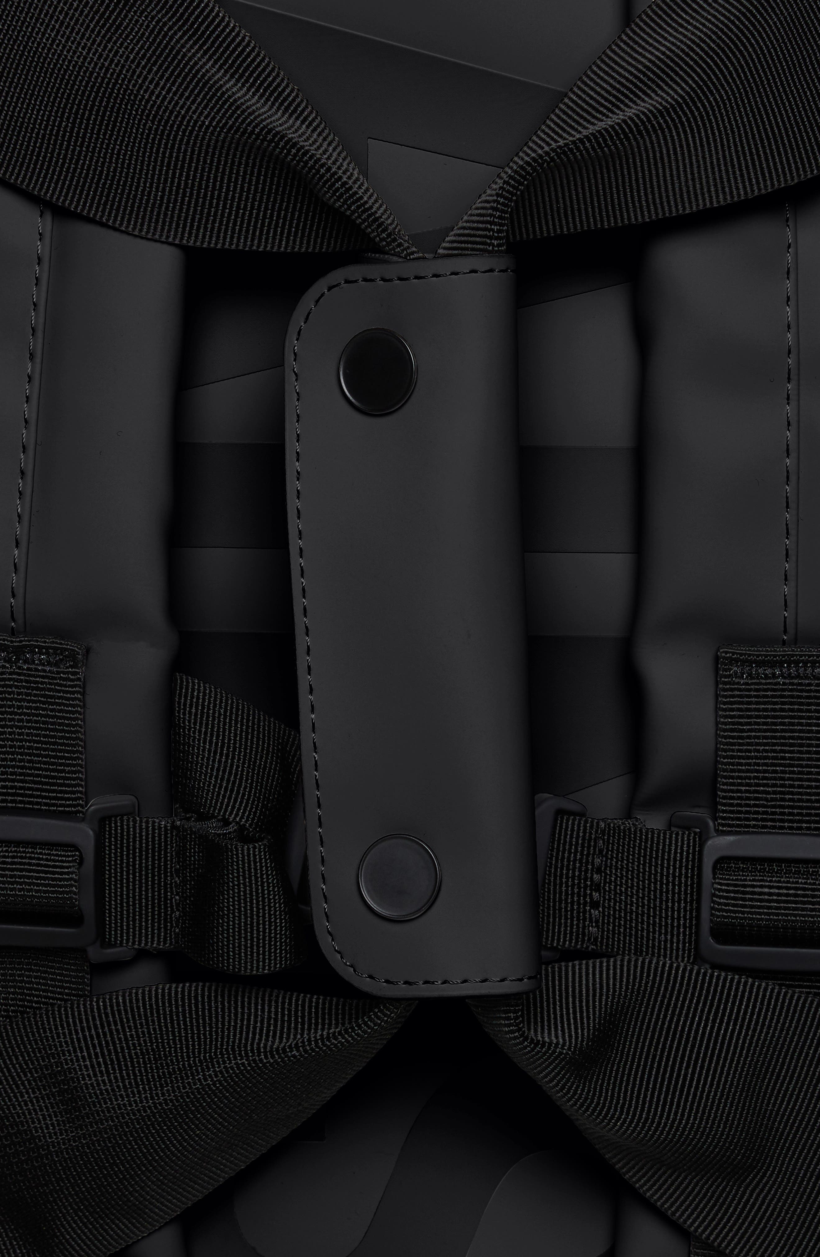 Rains Small Texel Waterproof Duffle Backpack, Alternate, color, 