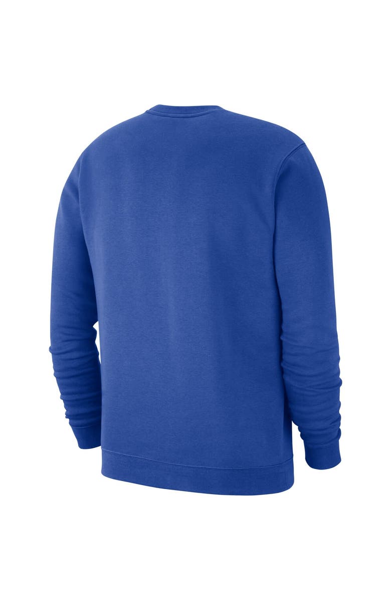 Nike Men's Nike Royal Duke Blue Devils Club Fleece Sweatshirt, Alternate, color, Royal