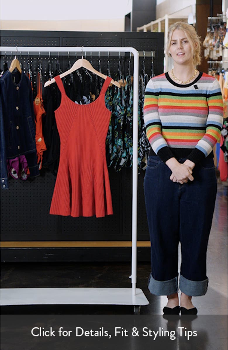 Lidia Rib Minidress, sales video thumbnail