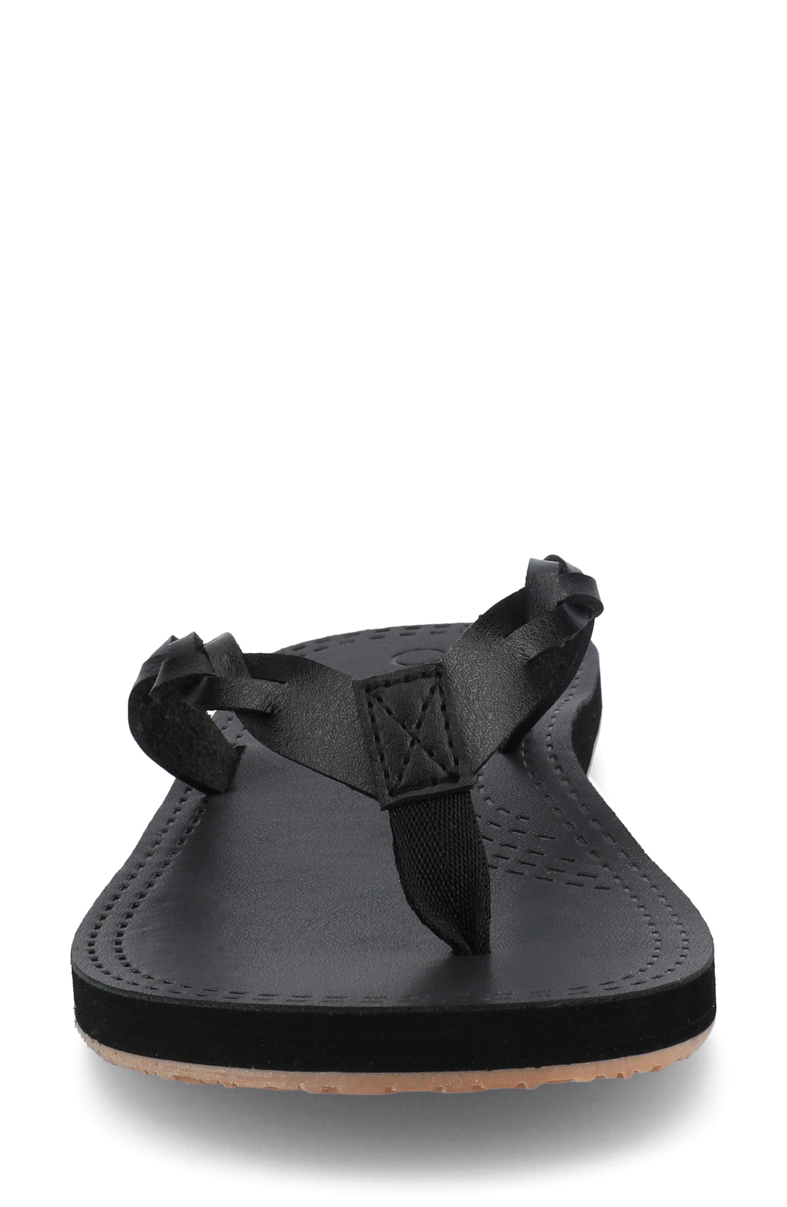 Journee Collection Tomi Braided Flip Flop, Alternate, color, 