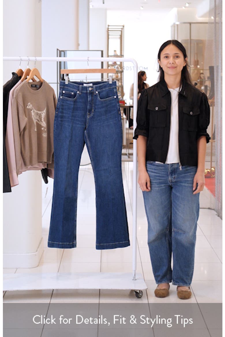 SPANXsculpt™ ReDefine High Waist Flare Jeans video