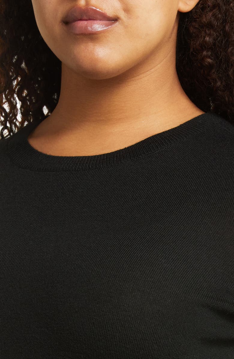 Caslon<sup>®</sup> Merino Wool Blend Crewneck Sweater, Alternate, color, 