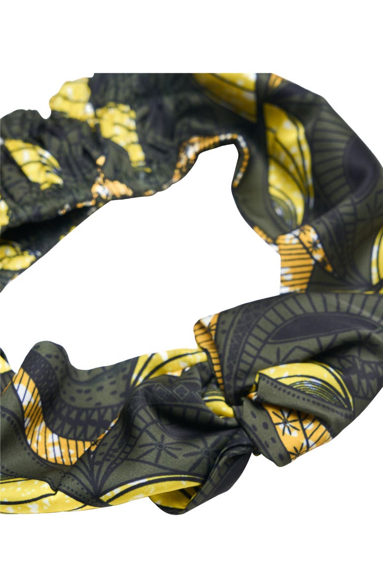 Grace Eleyae Twist Detail Satin Head Wrap, Alternate, color,