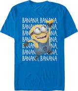 Despicable Me Men's Minions Repeat Short Sleeve Graphic T-Shirt