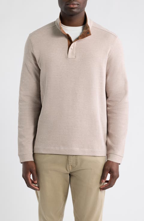 Westcott Cotton Quarter Snap Pullover