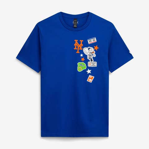 Men's New Era Royal New York Mets City Patch T-Shirt