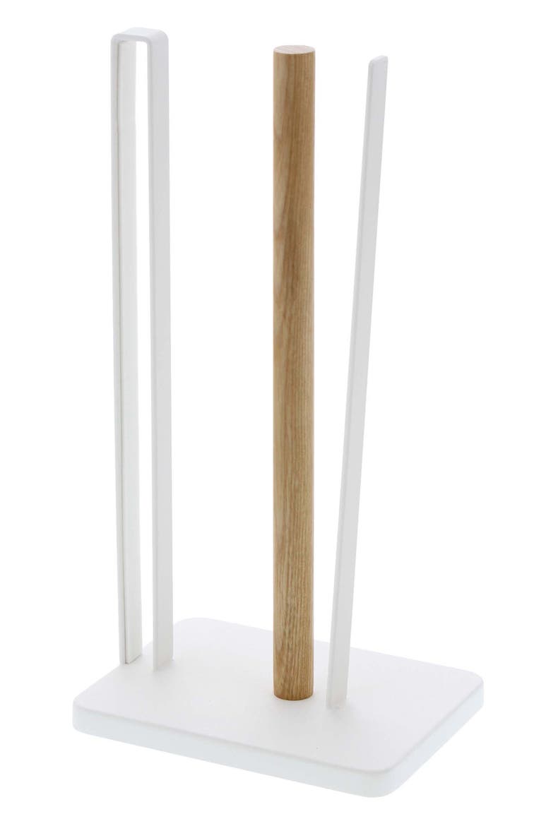 Paper Towel Holder, Main, color, WHITE