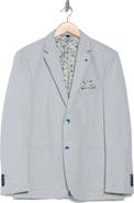SOUL OF LONDON Herringbone Jersey Blazer