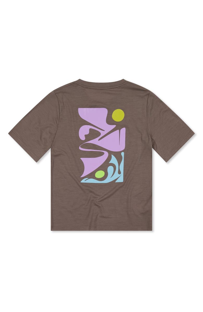 Mons Royale Icon Lo T-Shirt - Women's, Alternate, color, Walnut