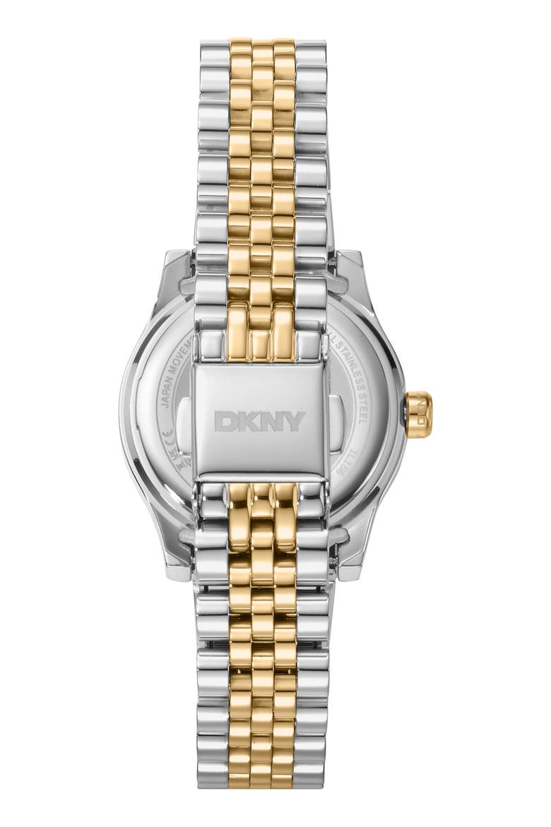 L 156 Bracelet Watch, Alternate, color, DARK GREEN/ TWO TONE