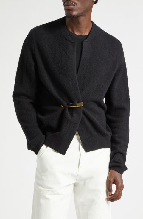 Mini Cashmere Bomber Cardigan
