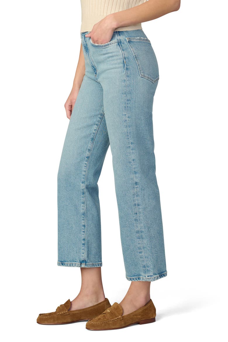 The Margot High Waist Ankle Relaxed Straight Leg Jeans, Alternate, color, PAZAZZ