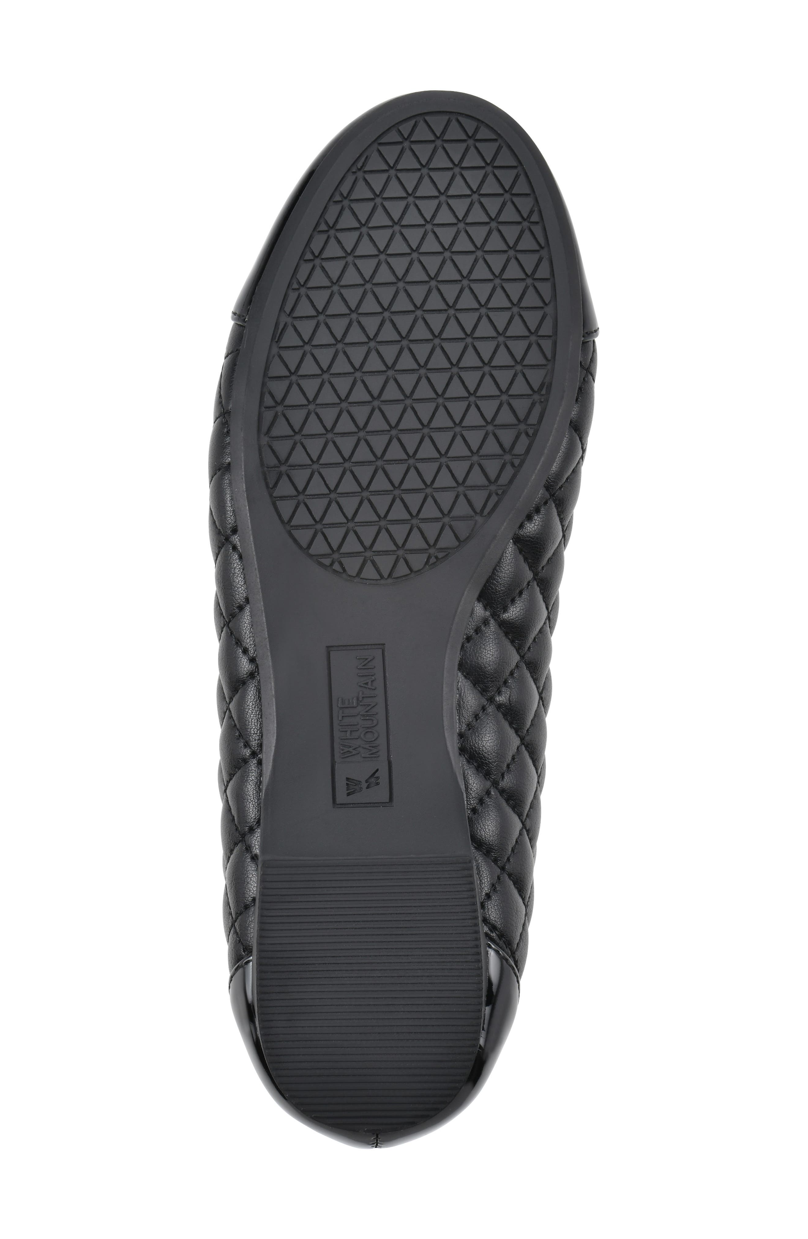 White Mountain Footwear Seaglass Quilted Ballet Flat, Alternate, color, 