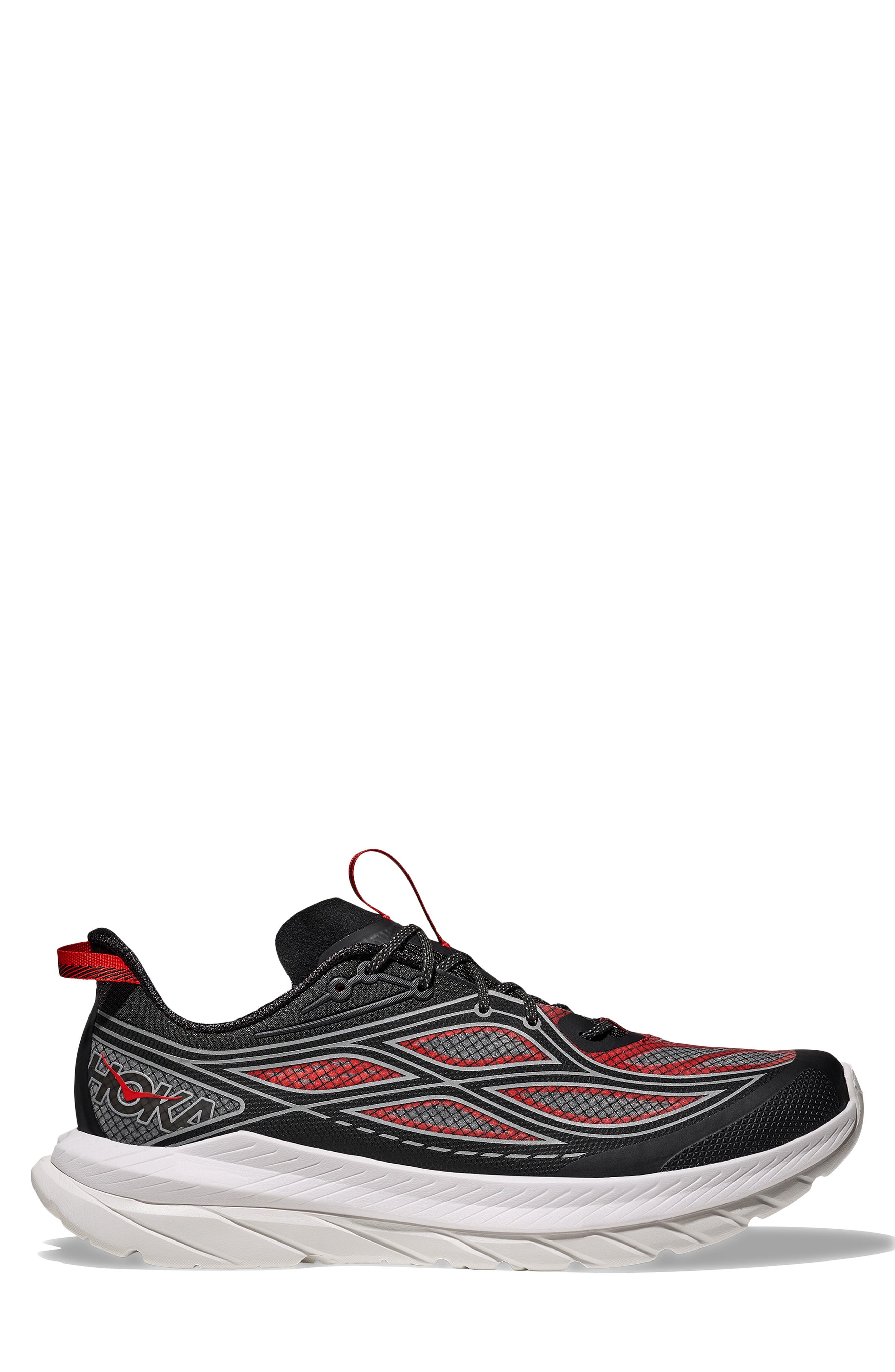 HOKA Mach Remastered Sneaker, Alternate, color, Carbon Black / Habanero