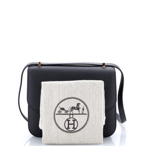 Pre-owned Hermes Hermes Constance Nm Bag Epsom 18 In Black