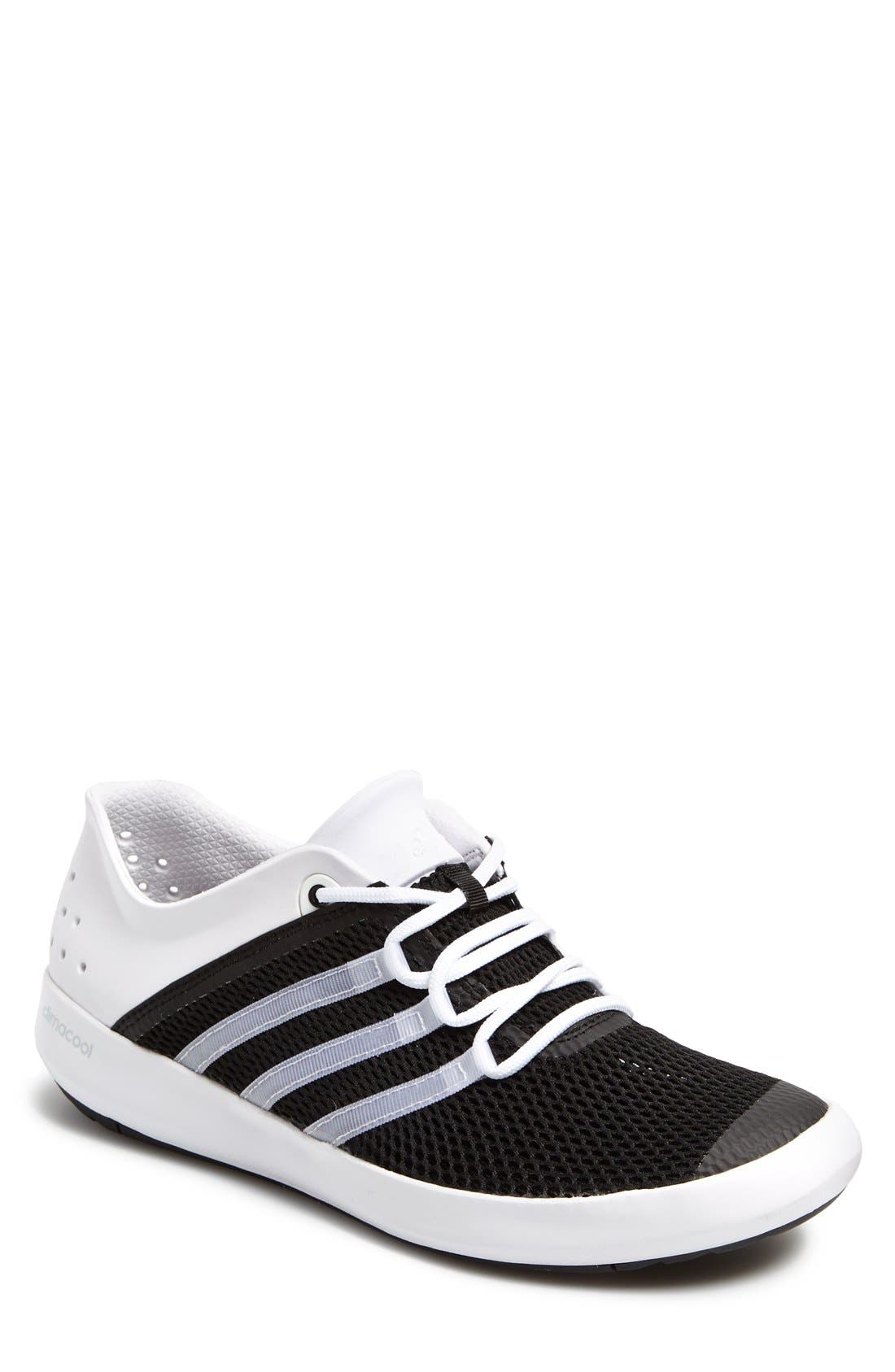 adidas 'CLIMACOOL<sup>®</sup> Boat Pure' Water Shoe, Main, color, 