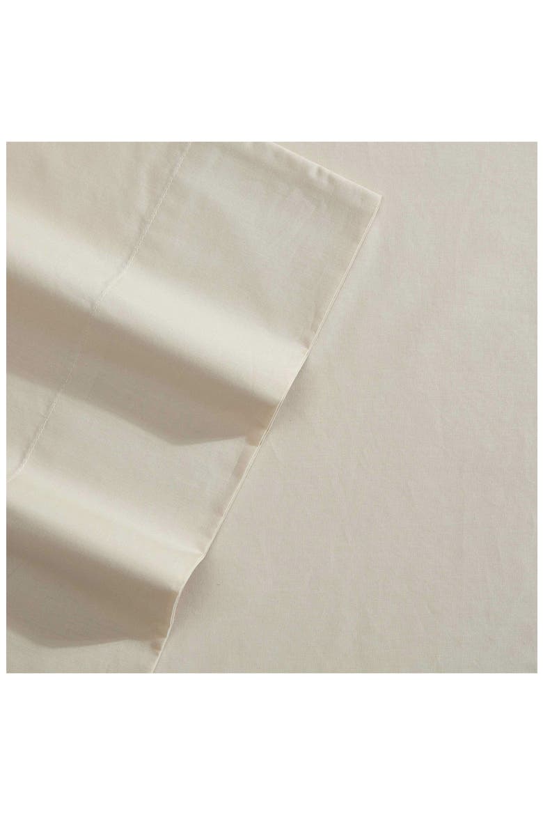 Bayview Solid 200 Thread Count Cotton Percale Sheet Set, Alternate, color, MEDIUM BEIGE