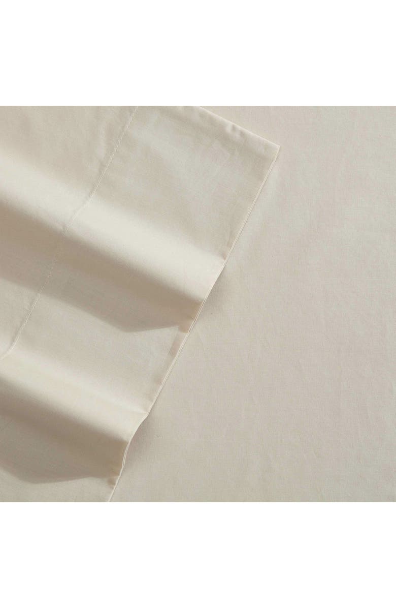 Nautica Bayview Solid 200 Thread Count Cotton Percale Sheet Set, Alternate, color, Medium Beige