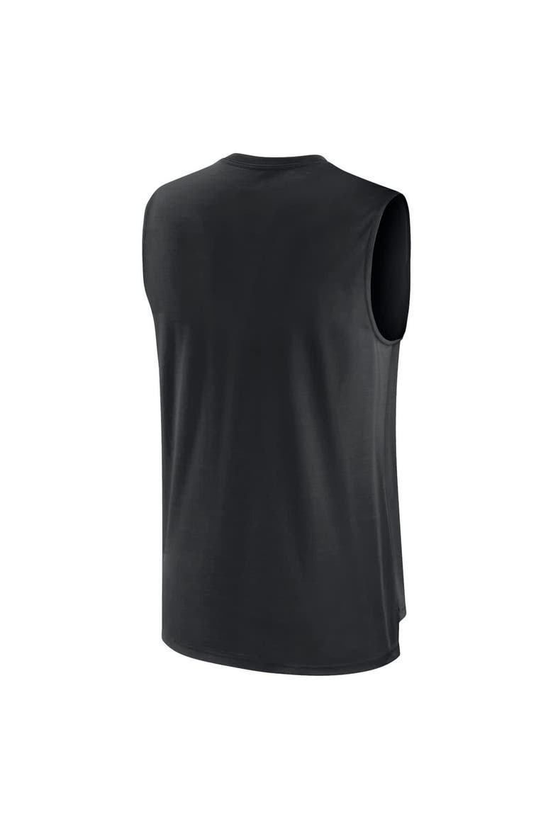Men's Nike Black Las Vegas Raiders Muscle Trainer Tank Top, Alternate, color, Black