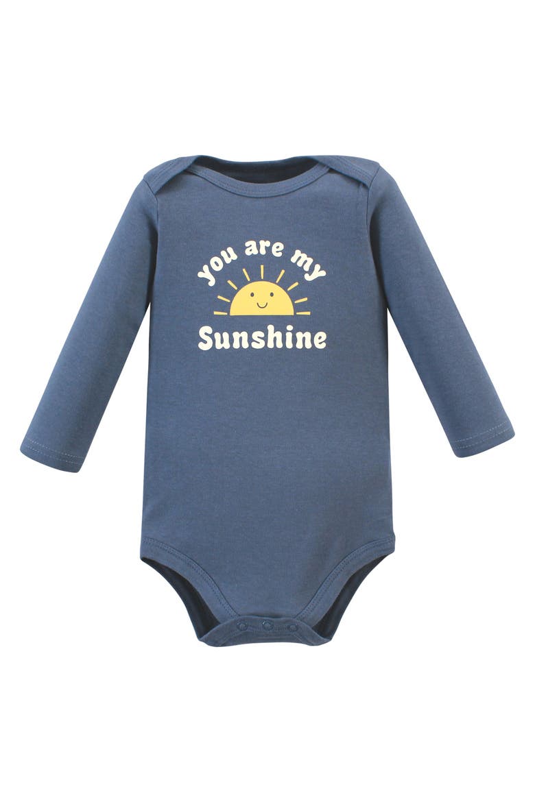 Cotton Bodysuit and Pant Set, Alternate, color, Kind Human Long Sleeve