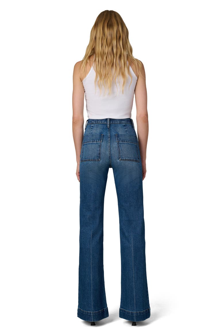 The Molly Slant Pocket High Waist Flare Jeans, Alternate, color, OPULENCE