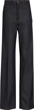 Altuzarra Mills High Waist Wide Leg Organic Cotton Jeans