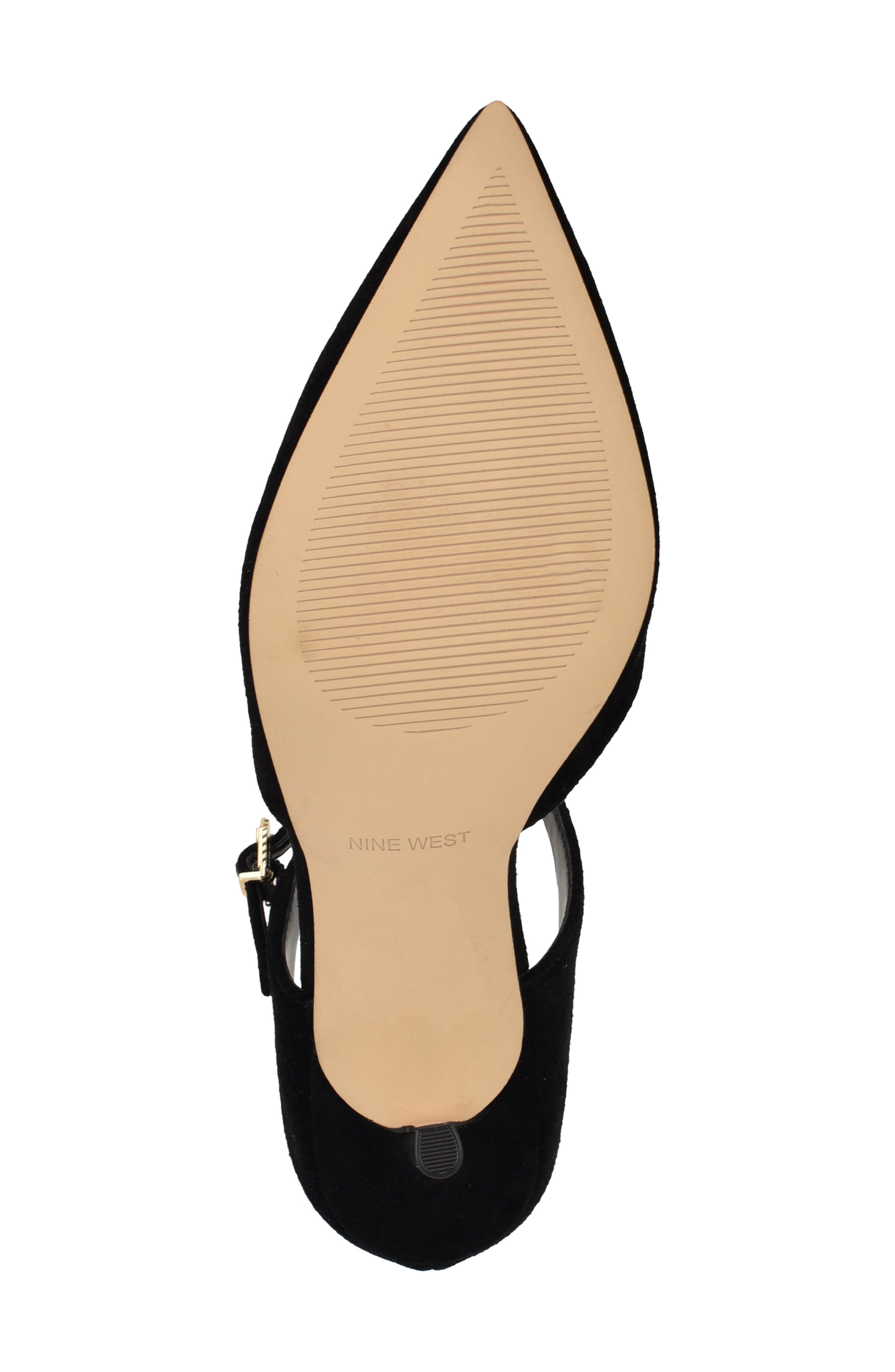 Nine West Danela Pointed Toe Mule, Alternate, color, Black