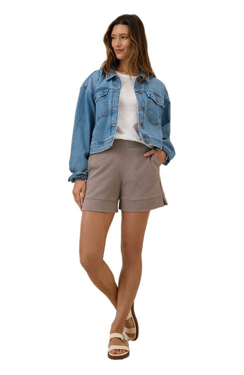 Organic Cotton Airplane Pull On Short