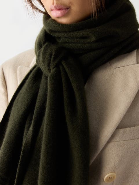 Cashmere Jersey Knit scarf