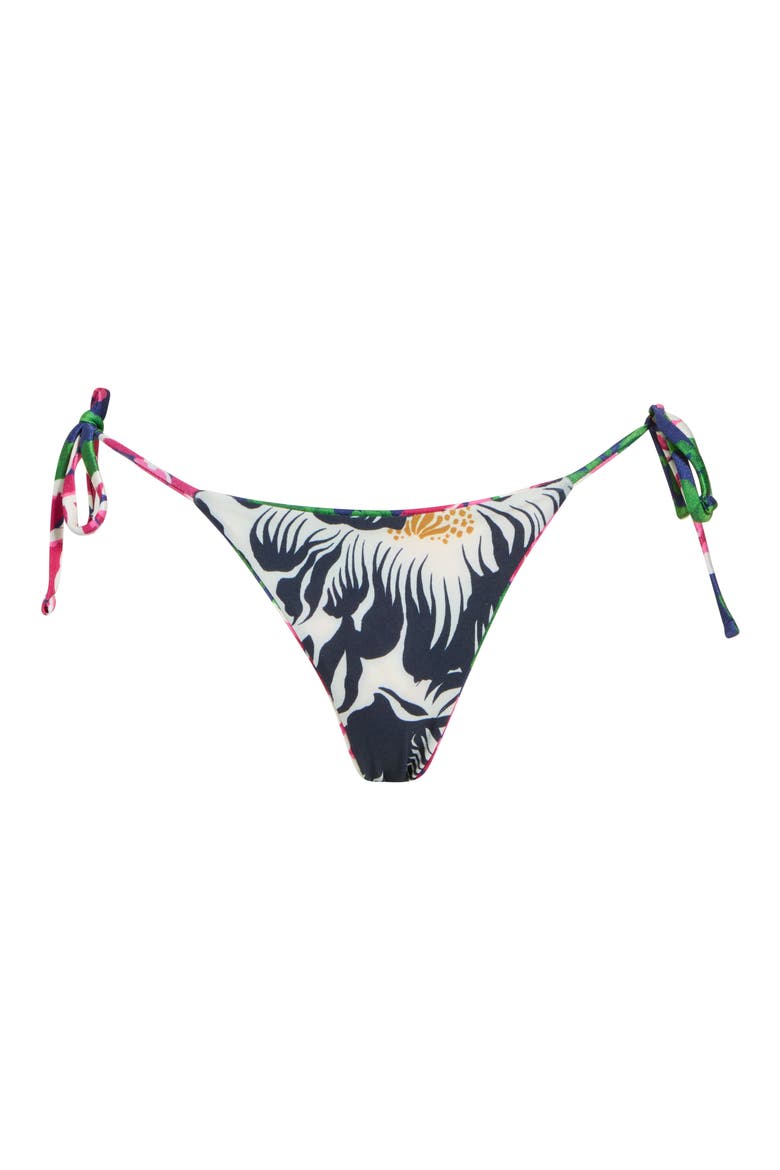 Sunning Reversible Side Tie Bikini Bottoms, Alternate, color, BLUE