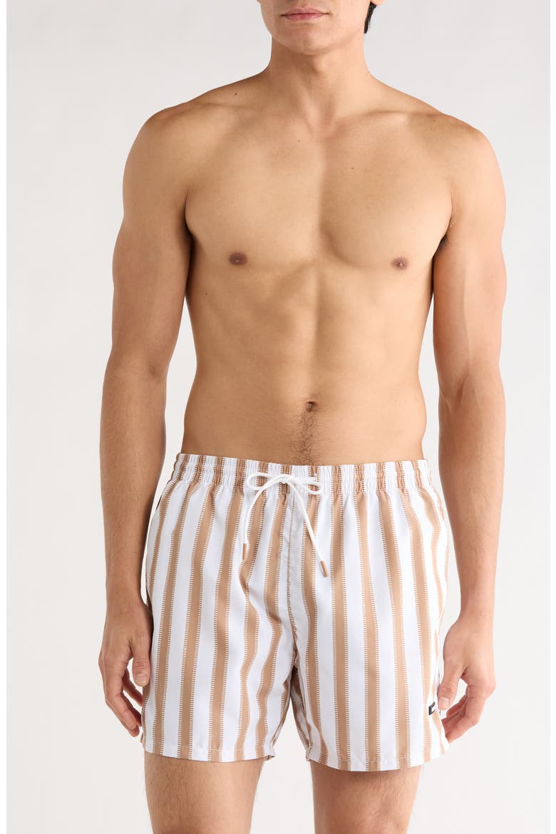 Piranha Swim Trunks, Main, color, NATURAL