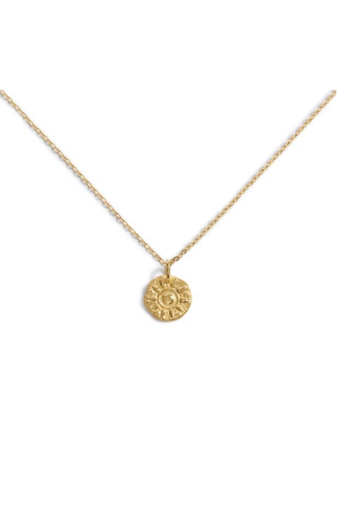 Talisman 18k Gold Vermeil Sun Chain Necklace