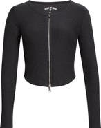 Year of Ours Stretch Zip Up Cardigan