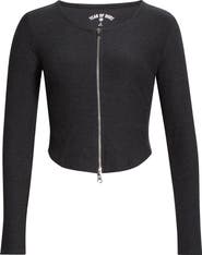 Year of Ours Stretch Zip Up Cardigan
