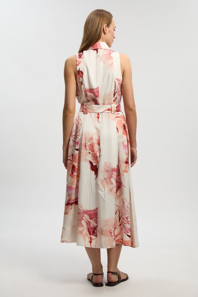 Floral Halter Midi Dress, Alternate, color, Floral