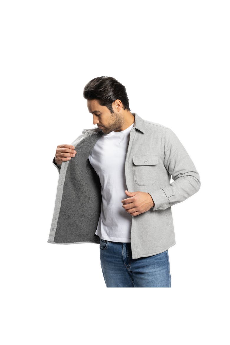 Flannel Jackets, Alternate, color, Grey