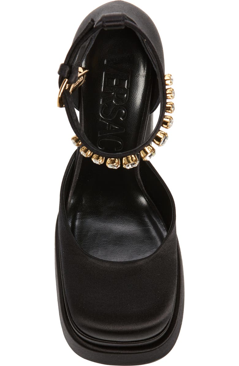 Versace Medusa Platform Pump, Alternate, color,