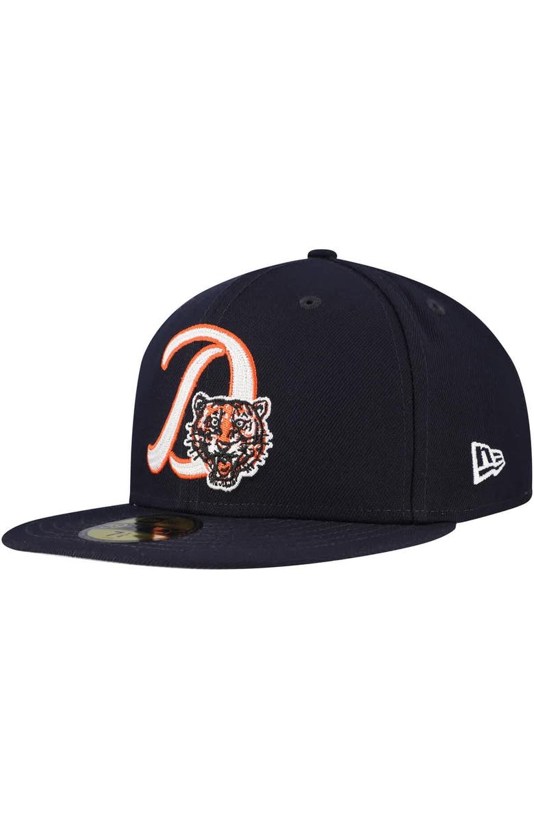 New Era Men's New Era Navy Detroit Tigers  Duo Logo 2.0 59FIFTY Fitted Hat, Main, color, Navy