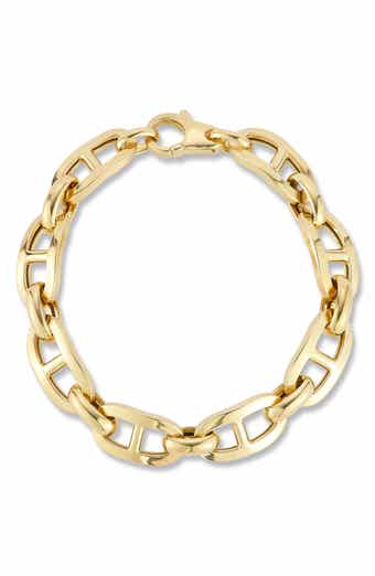 18k Gold Plated Mariner Link Bracelet