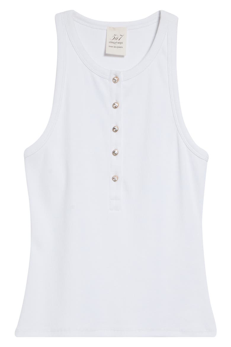 Mattie Henley Tank, Alternate, color, WHITE