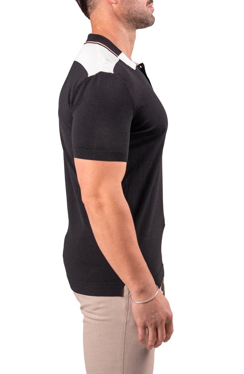 Maceoo Tipped Colorblock Polo, Alternate, color,