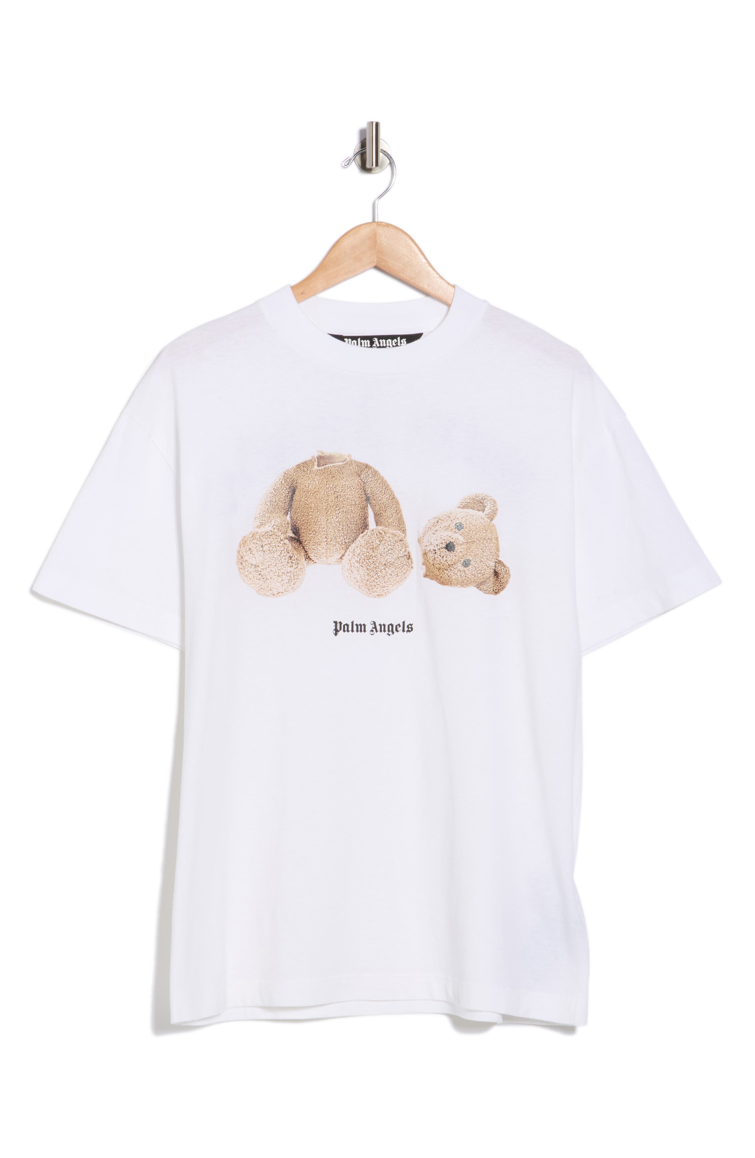 Palm Angels Beheaded Teddy Bear Graphic T-Shirt